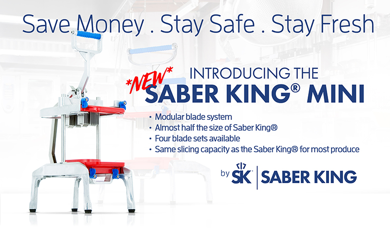 Save Money. Stay Safe. Stay Fresh. Saber King Mini.